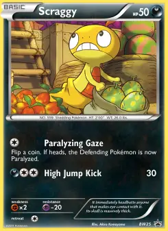 Scraggy, BW Black Star Promos #BW25