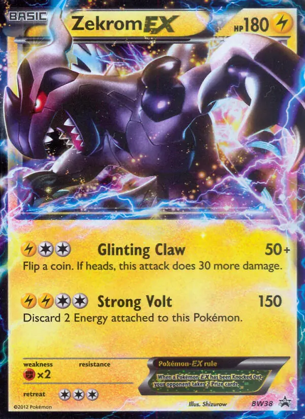 Zekrom-EX, BW Black Star Promos #BW38