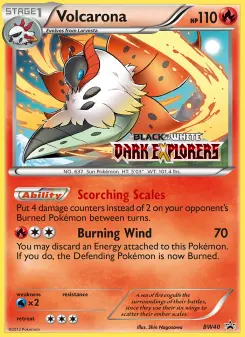 Volcarona, BW Black Star Promos #BW40
