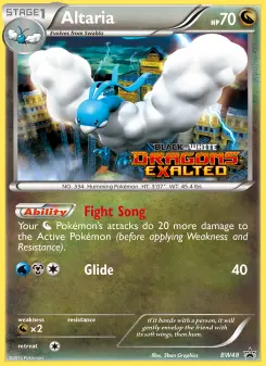 Altaria, BW Black Star Promos #BW48