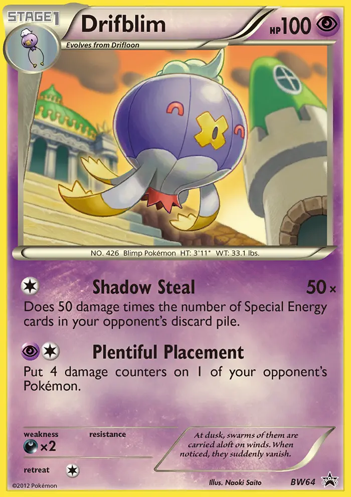 Drifblim, BW Black Star Promos #BW64