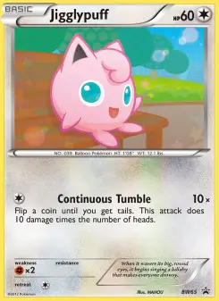Jigglypuff, BW Black Star Promos #BW65