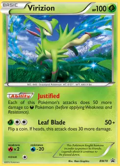 Virizion, BW Black Star Promos #BW70