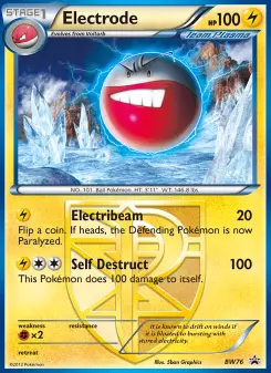 Electrode, BW Black Star Promos #BW76