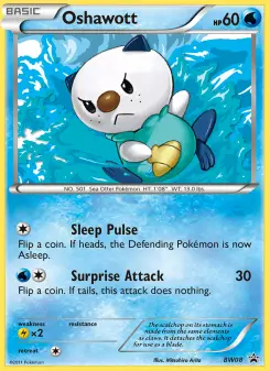 Oshawott, BW Black Star Promos #BW8