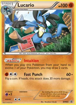 Lucario, BW Black Star Promos #BW85