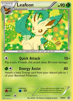 Leafeon, BW Black Star Promos #BW87