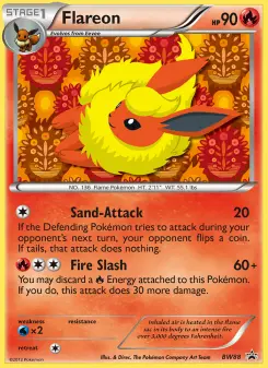 Flareon, BW Black Star Promos #BW88