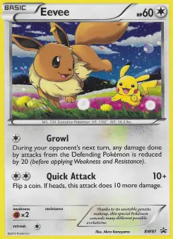 Eevee, BW Black Star Promos #BW97