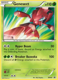 Genesect, BW Black Star Promos #BW99