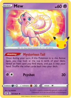Mew, Celebrations #11/25