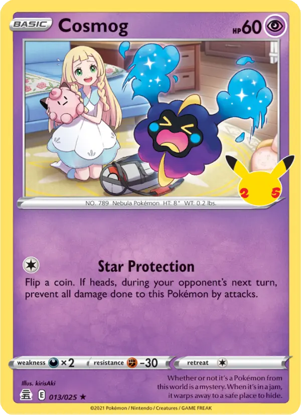 Cosmog, Celebrations #13