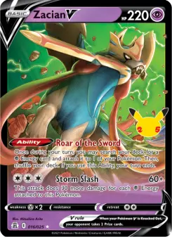 Zacian V, Celebrations #16/25