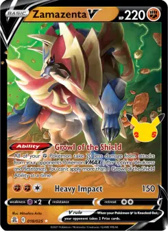 Zamazenta V, Celebrations #18/25