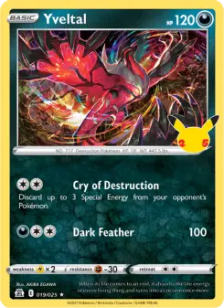 Yveltal, Celebrations #19/25