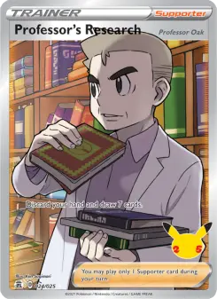 Professor's Research (Professor Oak), Celebrations #24/25