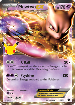 Mewtwo EX, Celebrations #54A