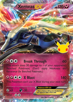 Xerneas EX, Celebrations #97A