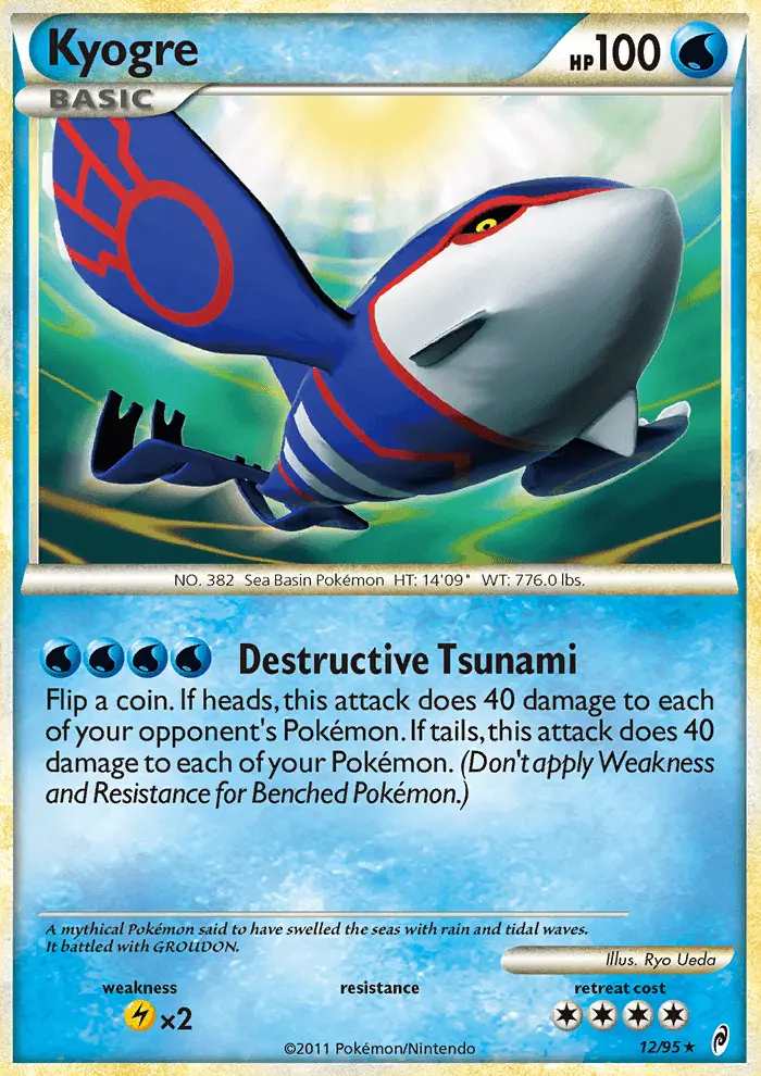 Kyogre, Call of Legends #12