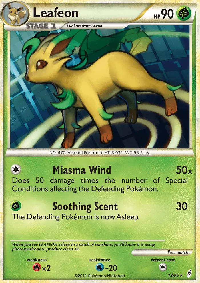Leafeon, Call of Legends #13