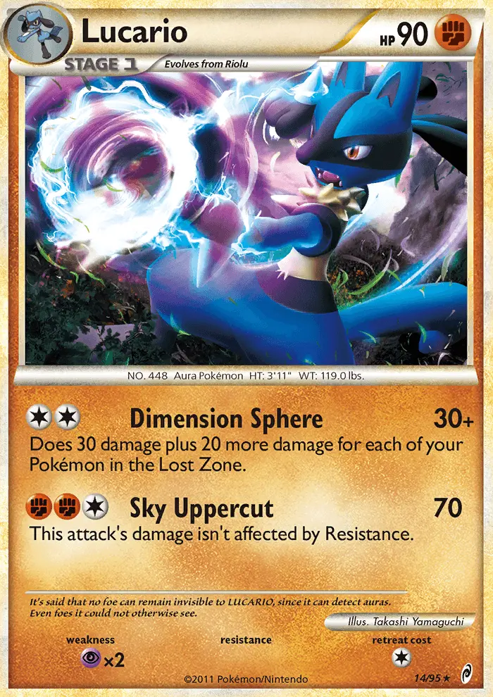 Lucario, Call of Legends #14