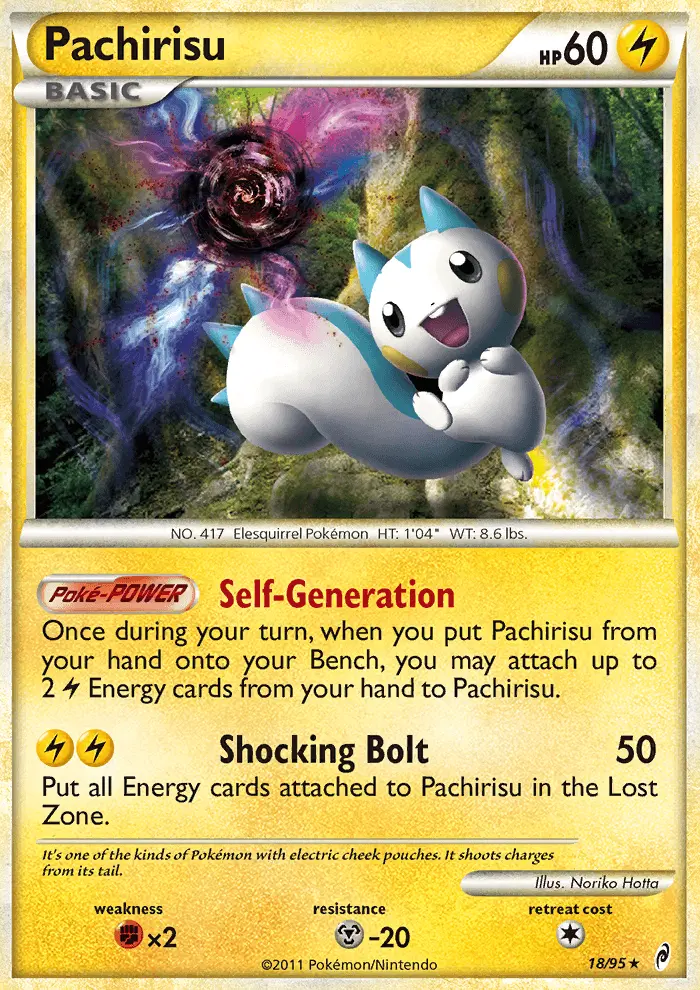 Pachirisu, Call of Legends #18