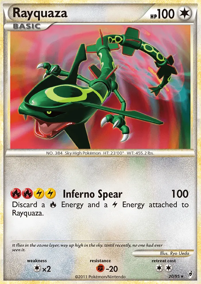 Rayquaza, Call of Legends #20