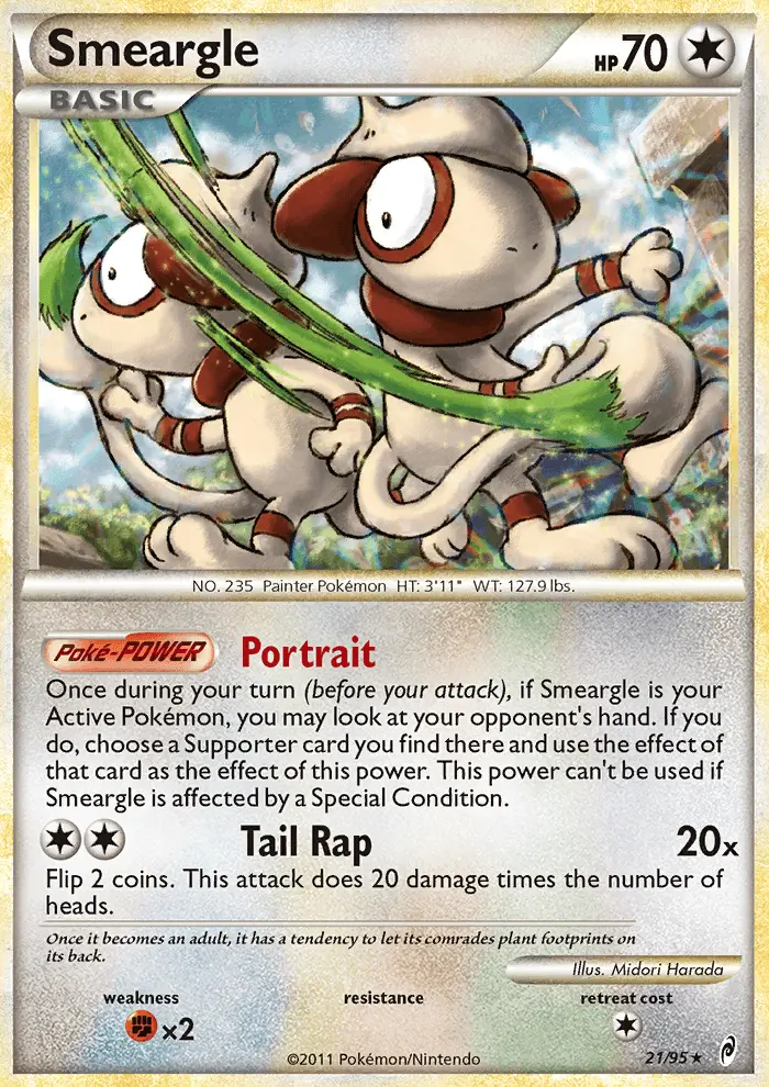 Smeargle, Call of Legends #21
