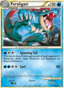 Feraligatr, Call of Legends #25/95