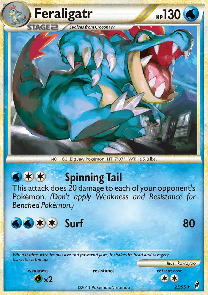 Feraligatr, Call of Legends #25