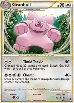 Granbull, Call of Legends #26/95