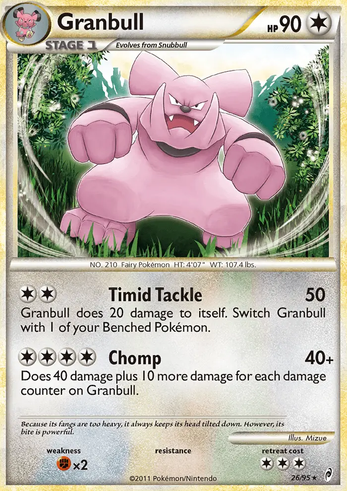 Granbull, Call of Legends #26