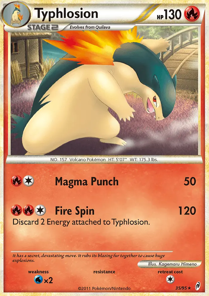 Typhlosion, Call of Legends #35
