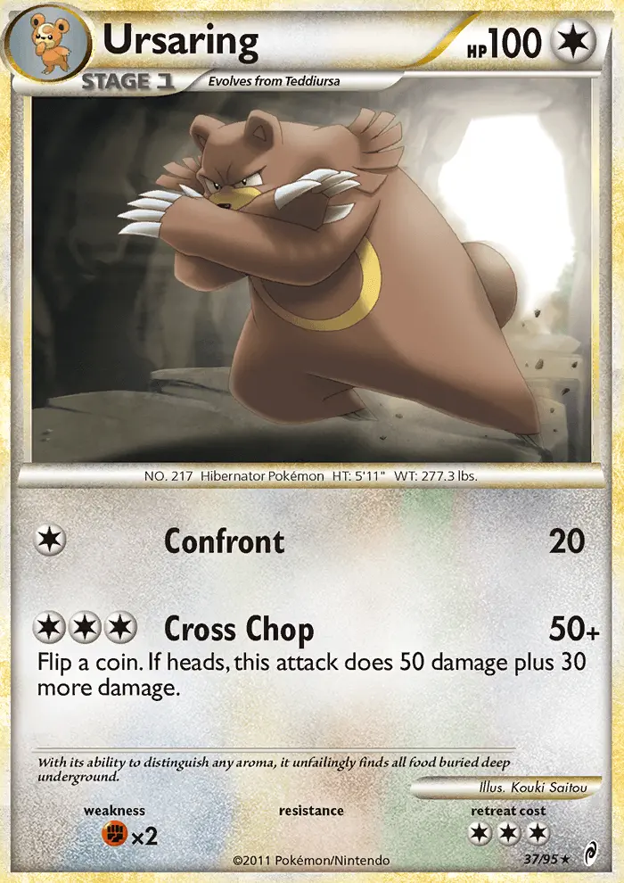 Ursaring, Call of Legends #37