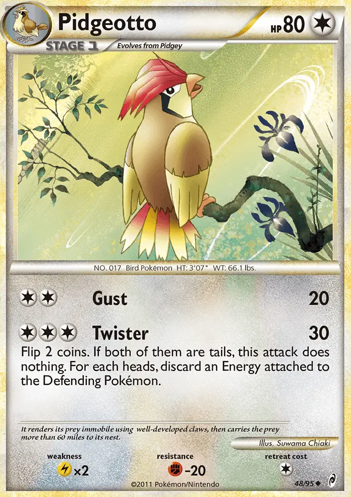 Pidgeotto, Call of Legends #48