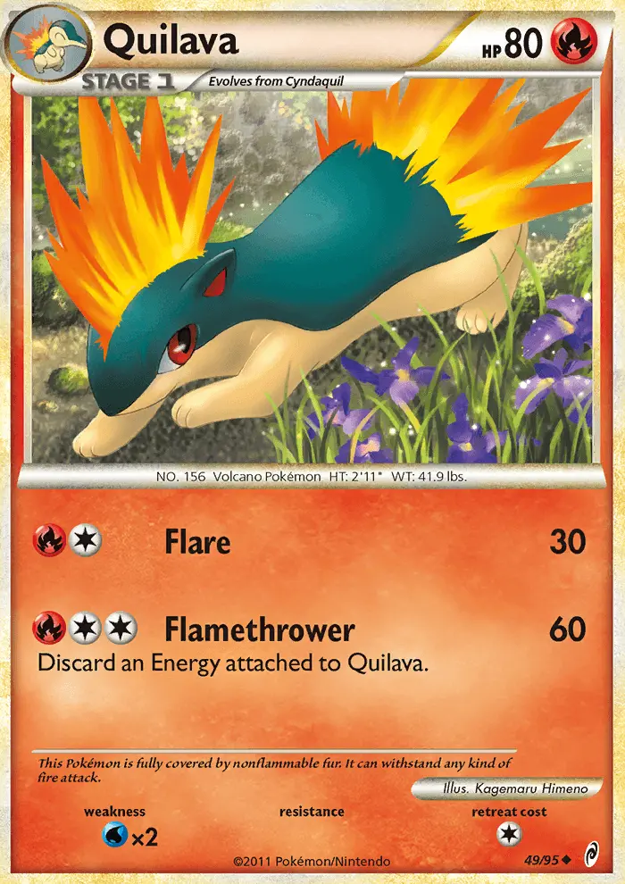 Quilava, Call of Legends #49