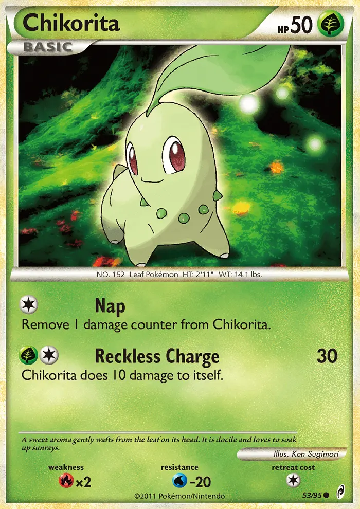 Chikorita, Call of Legends #53
