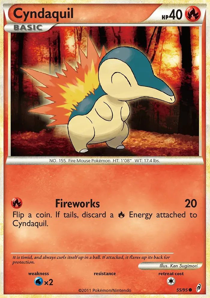 Cyndaquil, Call of Legends #55