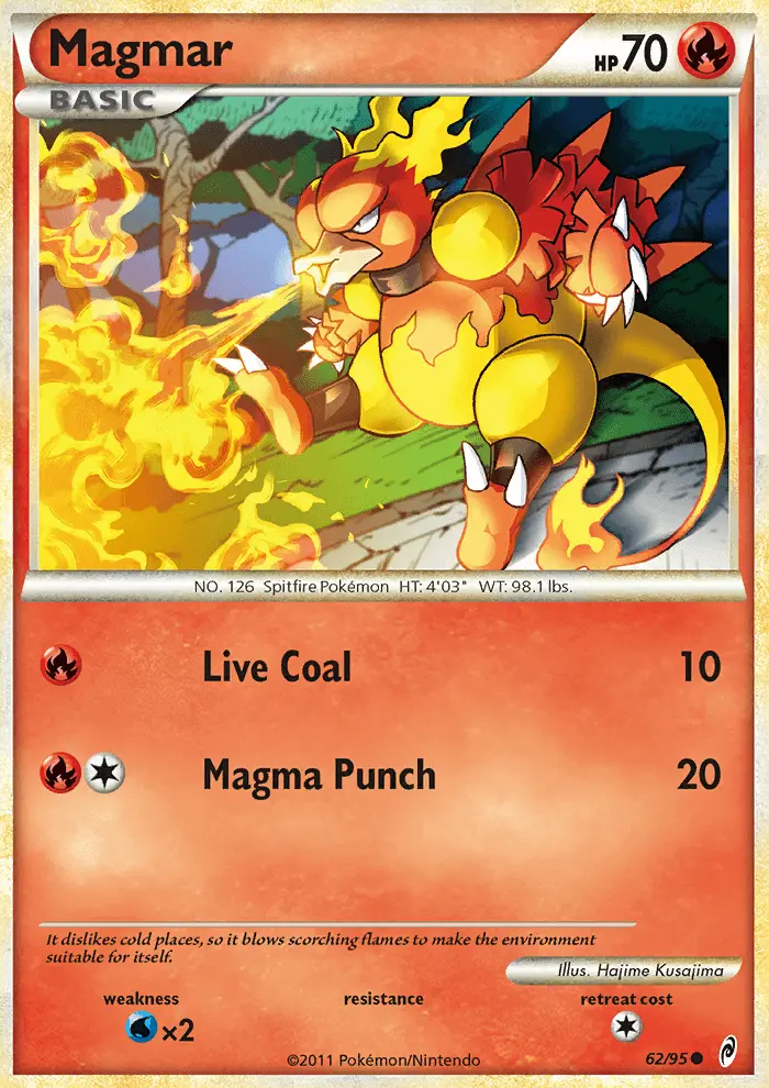 Magmar, Call of Legends #62