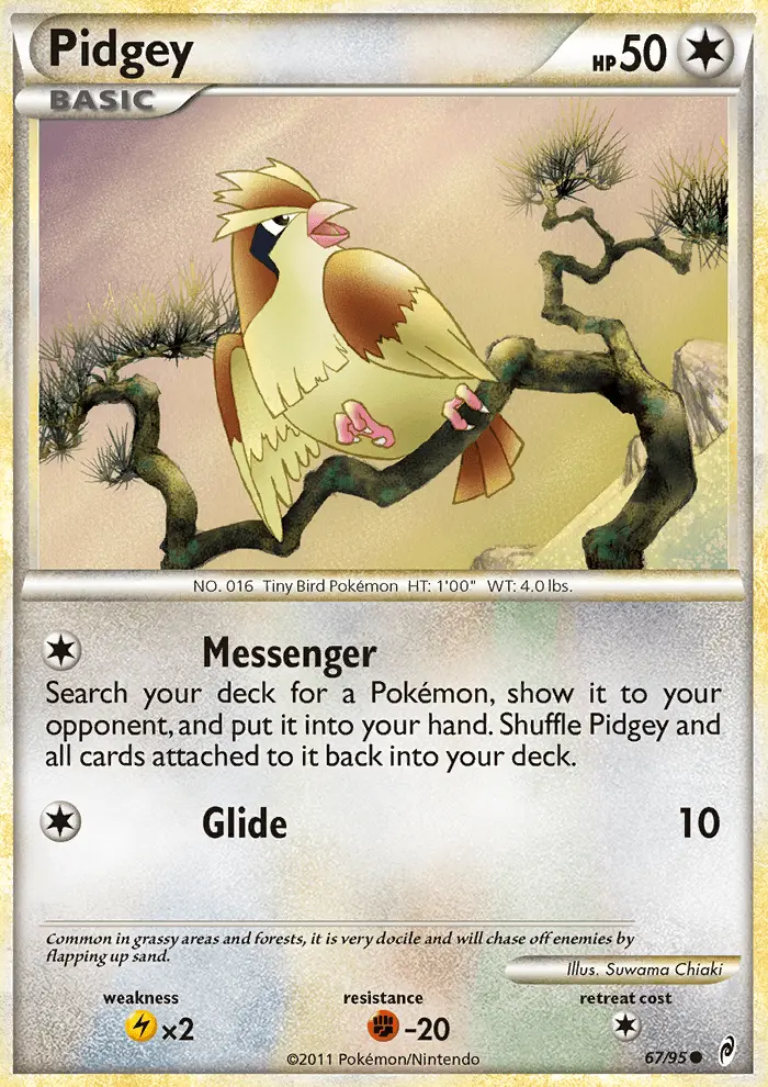 Pidgey, Call of Legends #67