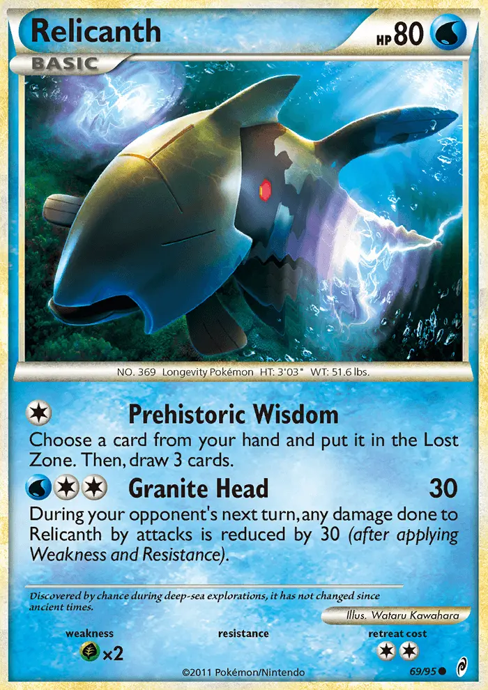 Relicanth, Call of Legends #69