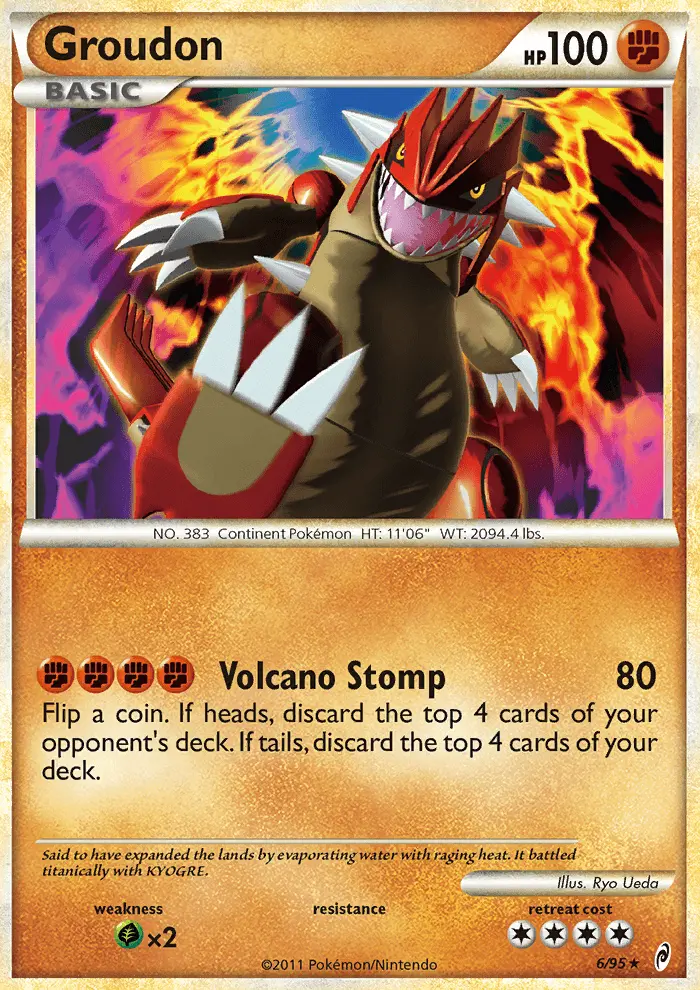 Groudon, Call of Legends #6