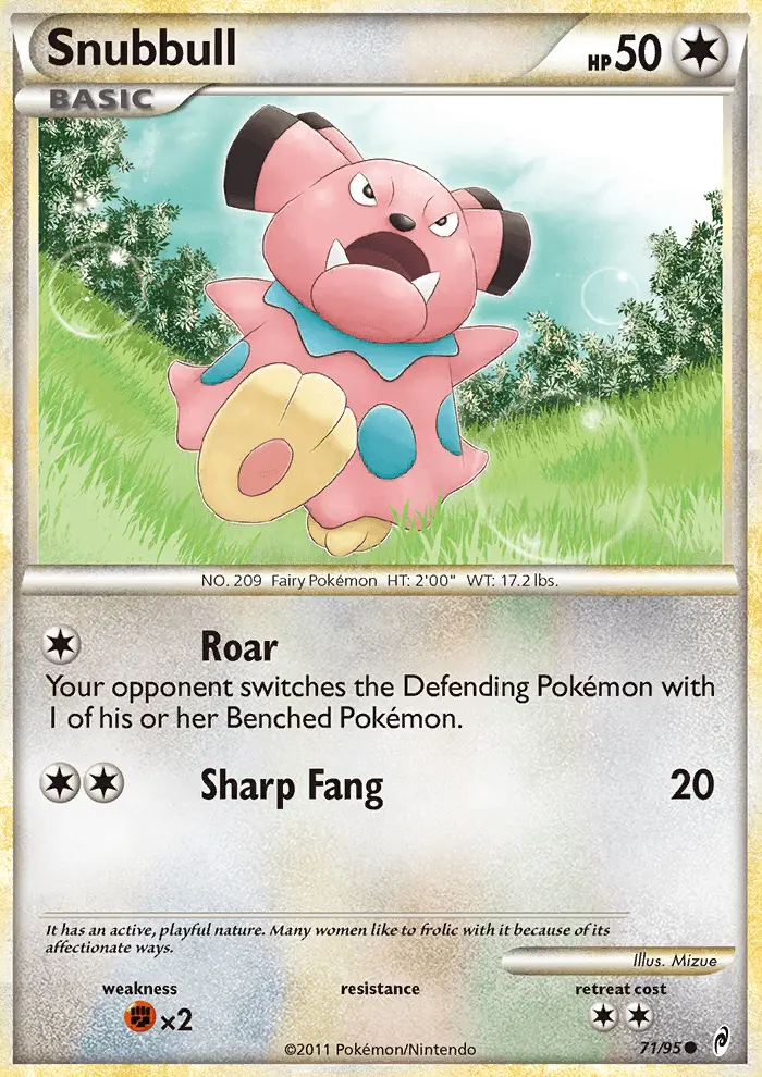 Snubbull, Call of Legends #71