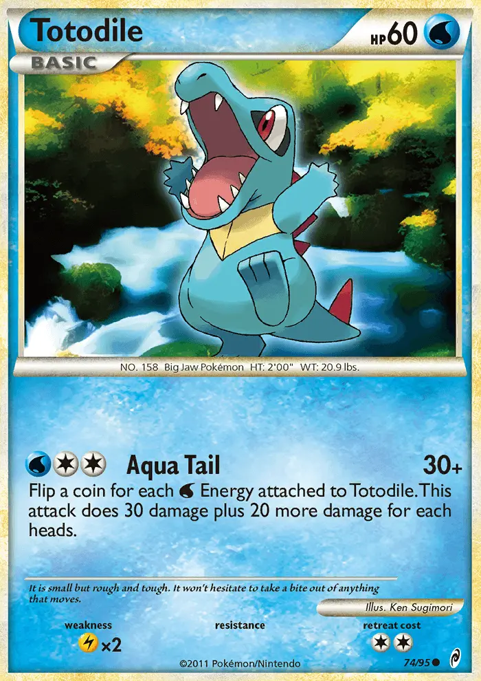Totodile, Call of Legends #74
