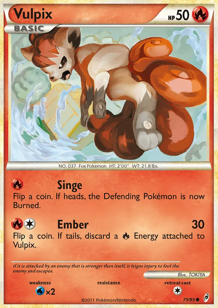 Vulpix, Call of Legends #75