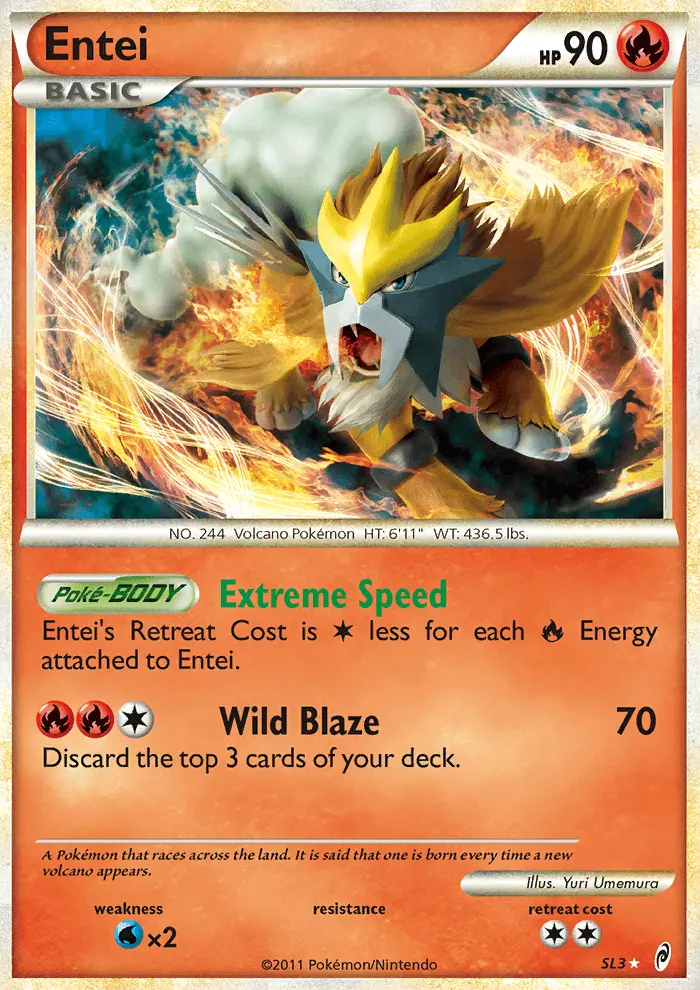 Entei, Call of Legends #SL3