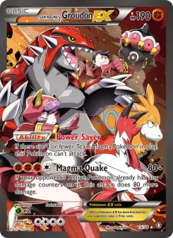 Team Magma's Groudon EX, Double Crisis #15/34