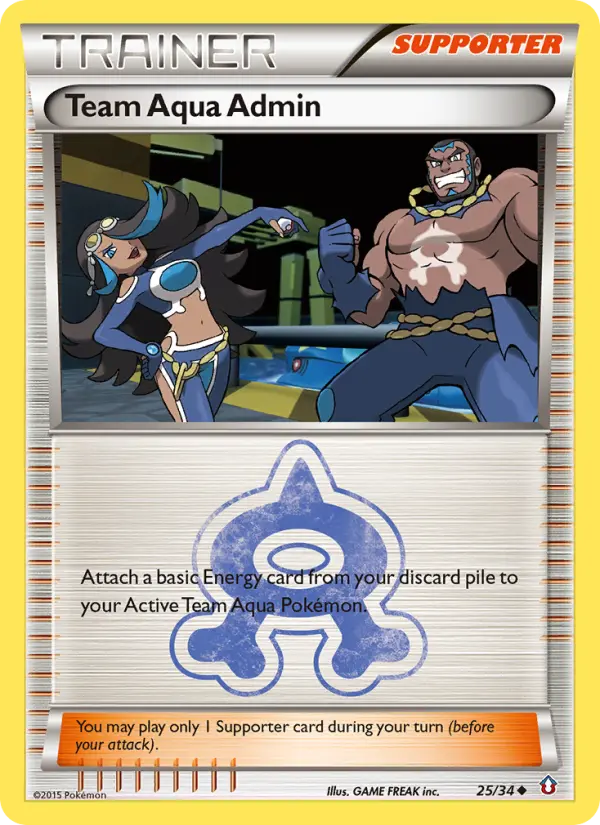 Team Aqua Admin, Double Crisis #25