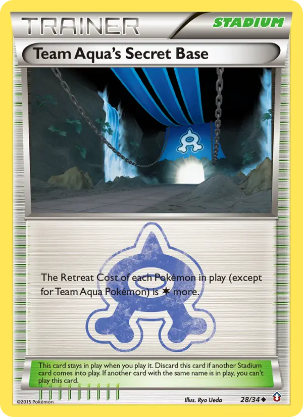 Team Aqua's Secret Base, Double Crisis #28