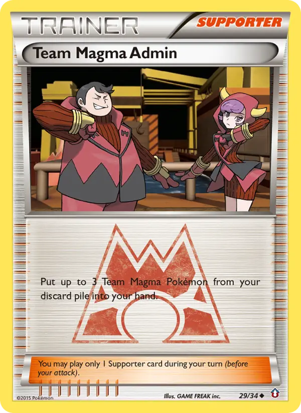 Team Magma Admin, Double Crisis #29
